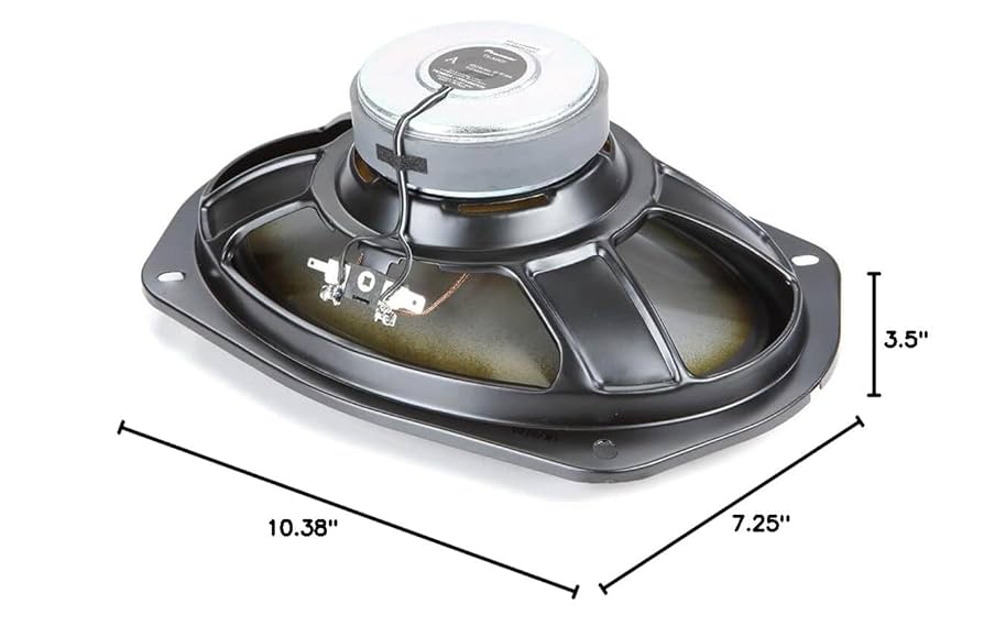 Amazon.com: PIONEER TS-A692F, 4-Way Car Audio Speakers, Full